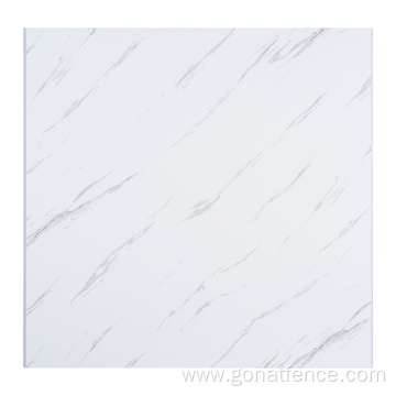 Light White Marble PVC Wall Panel